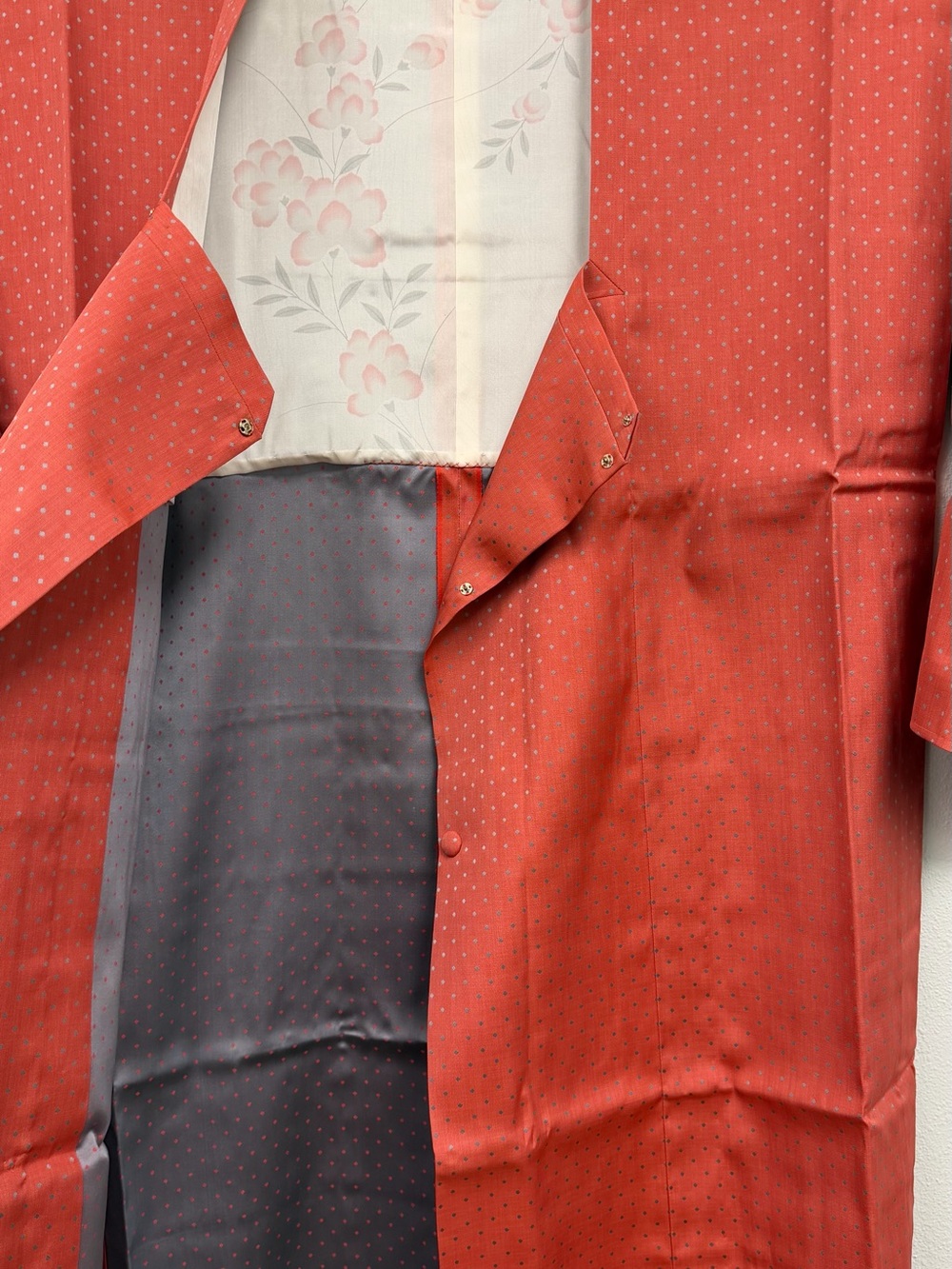 Vintage Silk Raincoat Made in Japan Unused - Picture 7 of 10